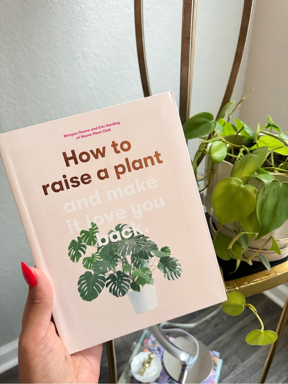 NEW How to Raise a Plant + Make It Love You Back Plant Care Book by Morgan Doane